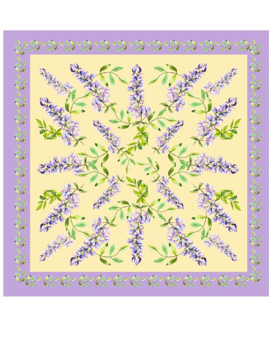 JARDIN SATIN SCARF